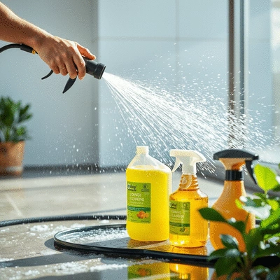 Eco-friendly power washing solutions